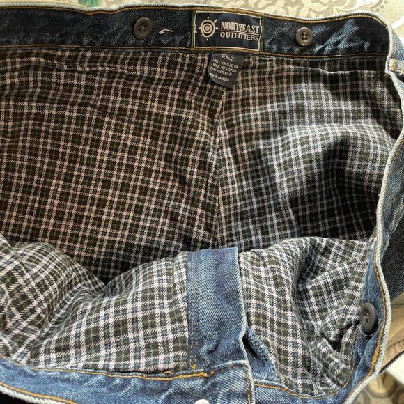 Northeast Outfitters Jeans Men's 42x32 Flannel Lined Brush Field Pants Hunting - Picture 11 of 11